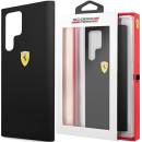 Pouzdro Ferrari hard silikonové Samsung Galaxy S22 Ultra 5G On Track Silicone černé