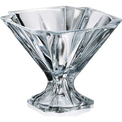 Crystalite Bohemia Skleněná mísa na noze METROPOLITAN 30,5 cm