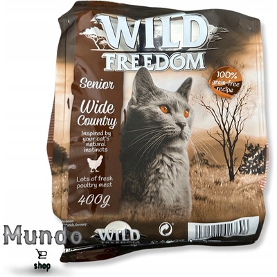 Wild Freedom Senior Wide Country hydinové 0,4 kg