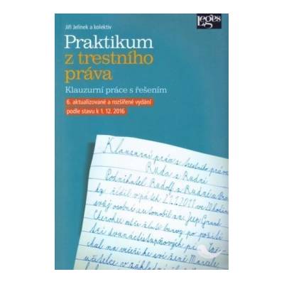 Praktikum z trestního práva - Jiří Jelínek