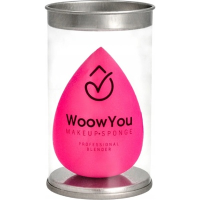 WoowYou Makeup Blender Sponge Pink houbička na make-up růžová 15 g