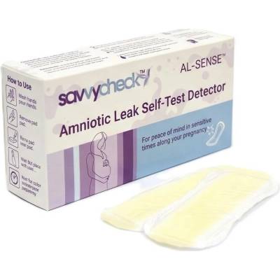 Savyon Diagnostics SavvyCheck Testovací vložky pro detekci úniku plodové vody Jistota v těhotenství 5 ks