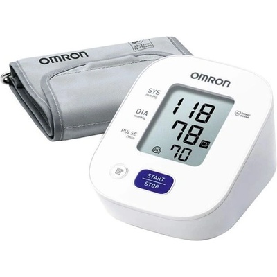 Omron Апарат за измерване на кръвно налягане Omron M2 Essential 2025 + адаптер (HEM-7143-E+AC)