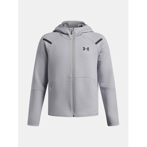 Under Armour UA B Unstoppable Flc FZ Суитшърт за момчета Under Armour | Siv | Момчешки | 140-146