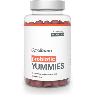 GymBeam Пробиотици Yummies 60 капс череша