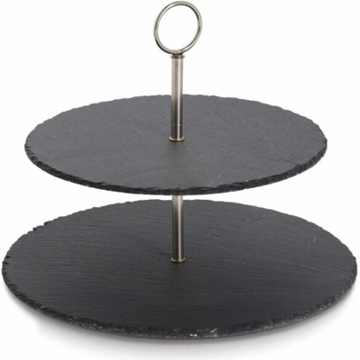 Zeller Dvoupatrový servírovací talíř 30 x 23 cm
