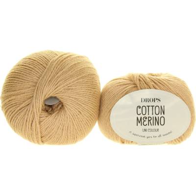 Drops Cotton Merino 38 světlá béžová