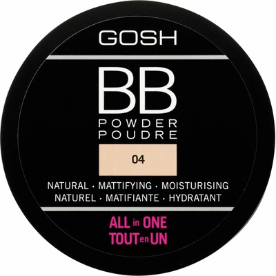 Gosh BB lisovaný pudr na obličej 04 beige 6,5 g