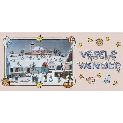 Albi Vánoční obálka na peníze Josef Lada - Veselé Vánoce
