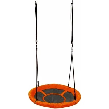 SPARTAN Спартан Гнездо за люлка кръгло - 95 см, черно-оранжево (13242)