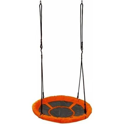 SPARTAN Спартан Гнездо за люлка кръгло - 95 см, черно-оранжево (13242)