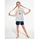 Cornette pyžamo dívčí Nice broskvová