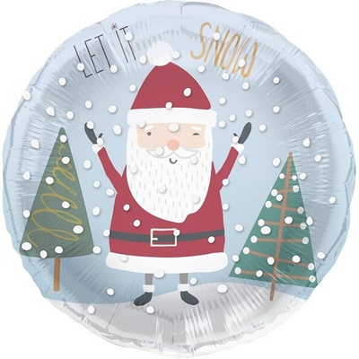 Folat Balónek fóliový Let It Snow 45 cm