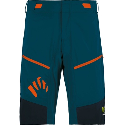 Karpos Outdoorové MTB pánske Rapid Baggy modré/tmavomodré/oranžové
