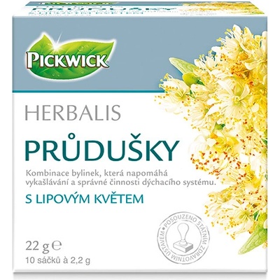 Pickwick herbal Průdušky 10 x 2,2 g