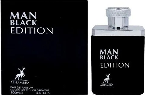 Alhambra Man Black Edition EDP 100 ml
