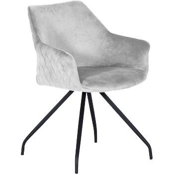 Carmen Трапезен стол kendal - светлосив bf 2