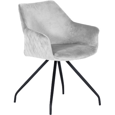 Carmen Трапезен стол kendal - светлосив bf 2