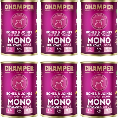 Champer Bones & Joints monoproteinový losos 6 x 400 g