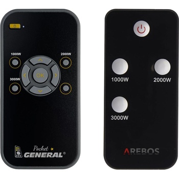 General AREBOS AR-HE-HS3000RS, Patio heat radiator 3000W - дистанционно управление дубликат (AREBOS AR-HE-HS3000RS, Patio heat radiator 3000W)