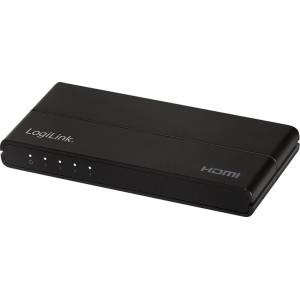 LogiLink HDMI разпределител с 1x4 порта, 4K/60 Hz, HDCP, HDR, CEC