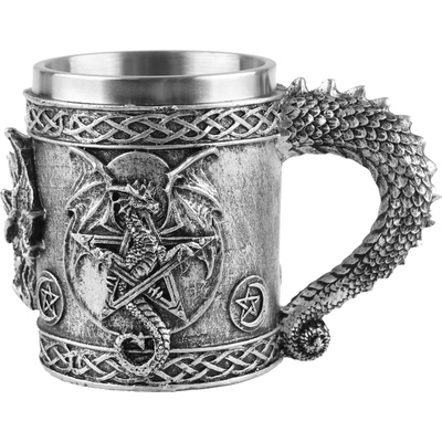 NNM халба Silver Dragon With Pentagram - 837-2399