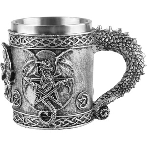 NNM халба Silver Dragon With Pentagram - 837-2399
