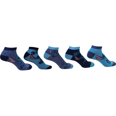 Character Дамски чорапи Character Womens 5 Pack Stitch Trainer Socks - Multi