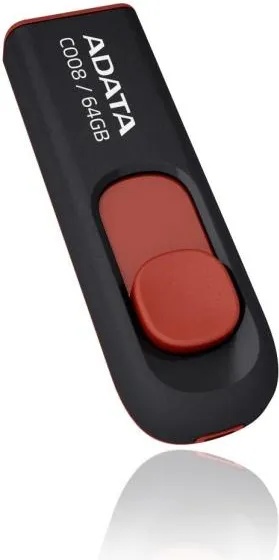 ADATA C008 64GB USB 2.0 (AC008-64G-RKD)