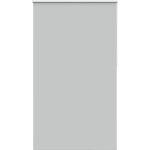 vidaXL Ролкова щора Blackout Светло сиво 130x230 cm Ширина на плата (4011472)
