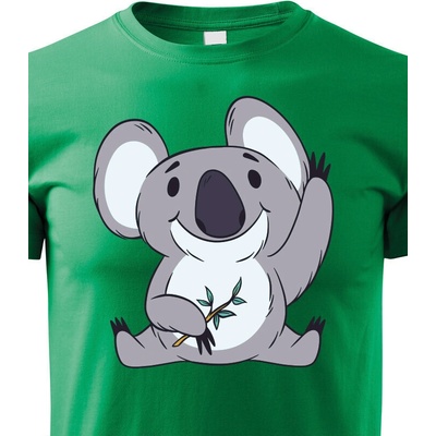 dětské triko Koala zelená