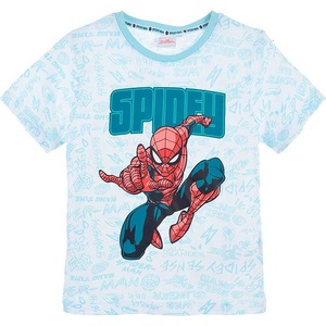 Kids movie heroes Тениска spiderman (ex1182-blue)