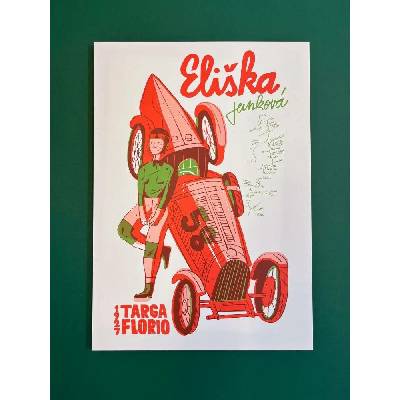 Plakát - Eliška Junková - A3 (800,-Kč) - dva druhy