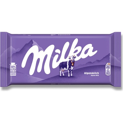 Milka mléčná 90 g