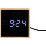 Karlsson Будилник LED Mini Cube от бамбук (KA5723) Будилник
