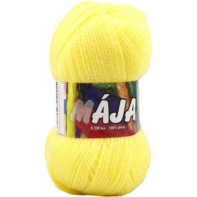 Niťárna příze Mája 1142 Źlutá