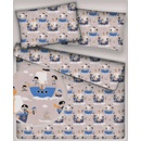 Bavlnená látka vzor kapitán, metráž 160 cm