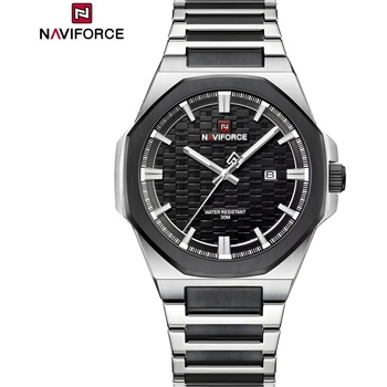 Naviforce Часовници naviforce st-38662 - Черен / Сребърен kp38662 (st-38662)