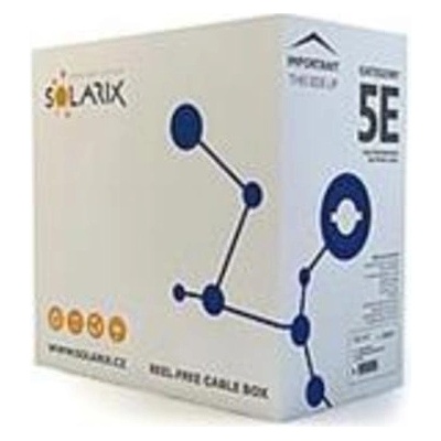 Solarix SXKD-6A-STP-LSOH-B2ca STP, Cat 6A drát, 500m