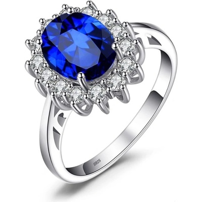 Grace Silver Jewellery Stříbrný prsten Swarovski Elements Kate stříbro P SR0078 Stříbrná