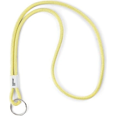 Šňůrka na krk PANTONE Poutko na klíče L Light Yellow 600