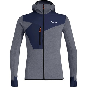 Salewa Мъжко поларено яке Salewa Puez 2 Dry L/S Hood Full-Zip Tee Fleece jacket - Navy Blazer (005-2432-1211)