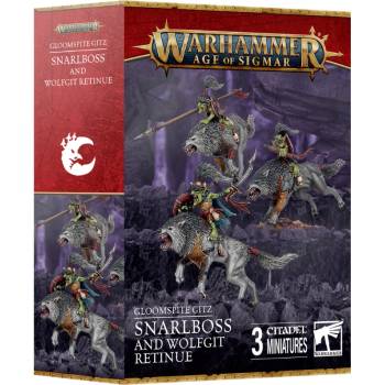Games Workshop Snarlboss and Wolfgit Retinue (89-98)