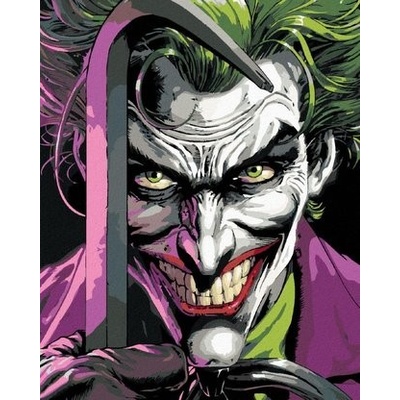 ZUTY Malování podle čísel JOKER S PÁČIDLEM BATMAN 40 x 50 cm – Zbozi.Blesk.cz