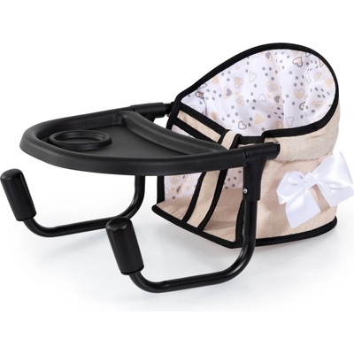 Bayer Design Jedálenská Dolls Table Seat béžová srdiečka