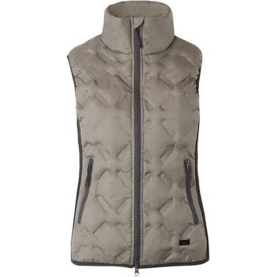 HORZE Dámská jezdecká vesta Shelly hnědá