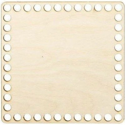 Dno čtverec/Přírodní Velikost: 15x15