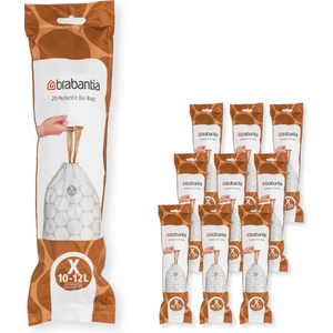 Brabantia Торби за боклук X PERFECTFIT 10-12 л, 200 бр. , Brabantia (BRAB138089)