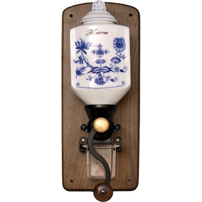 Cibulák Závesný mlynček na kávu II nápis KÁVA 35cm Originálny Český Porcelán Dubí