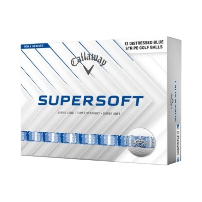 Callaway Supersoft Distressed Blue Stripe 12 ks